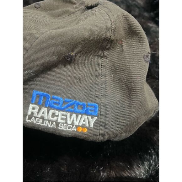 Mazda speed Raceway Laguna Seca Cap Hat Moto Race adjustable osfm - Picture 2 of 4